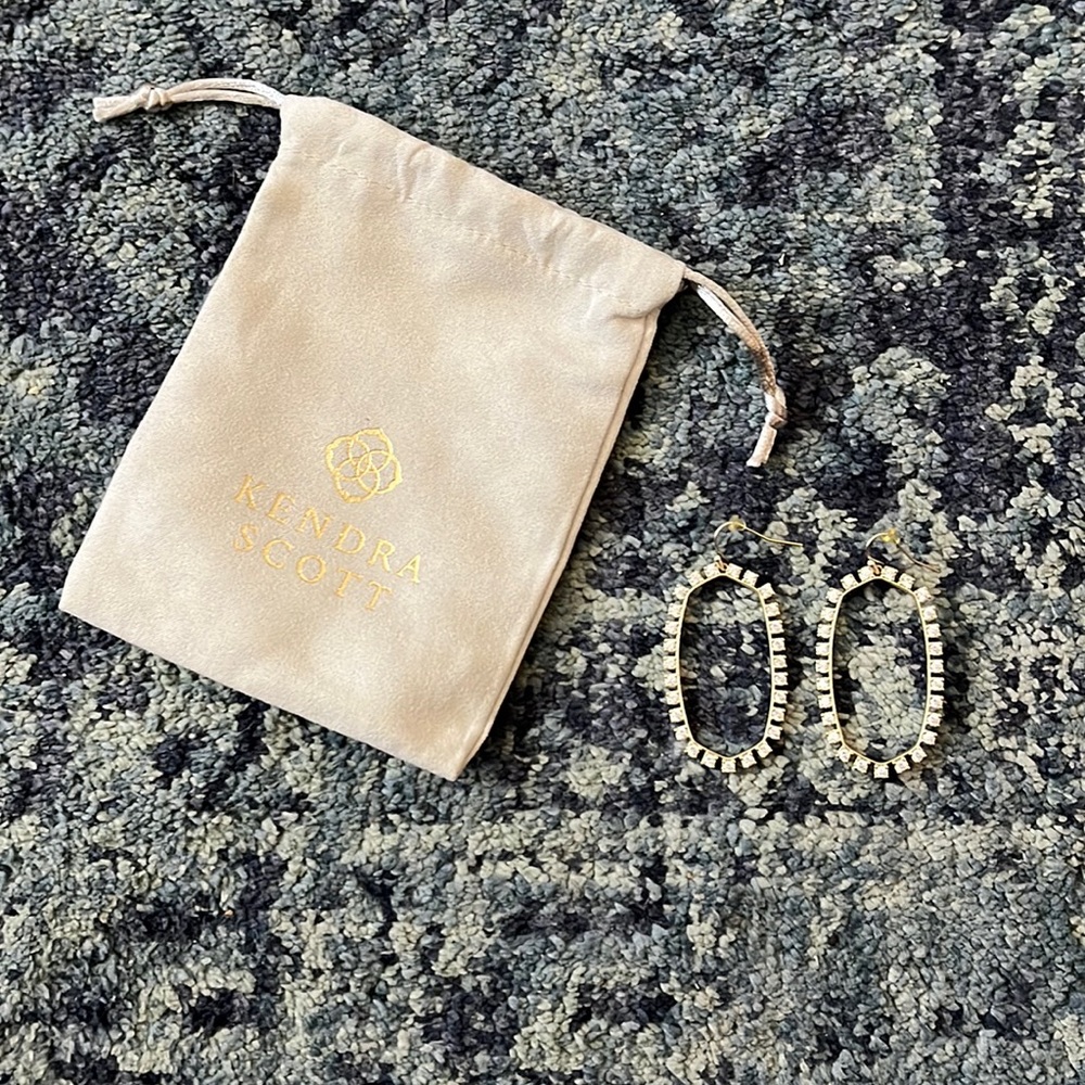 Kendra Scott Gold Danielle Earrings